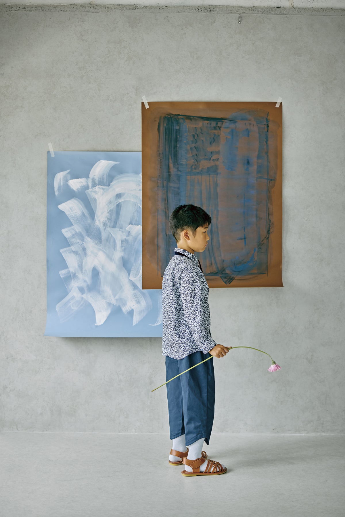 BIG SLEEVE SHIRT LIBERTY for boy