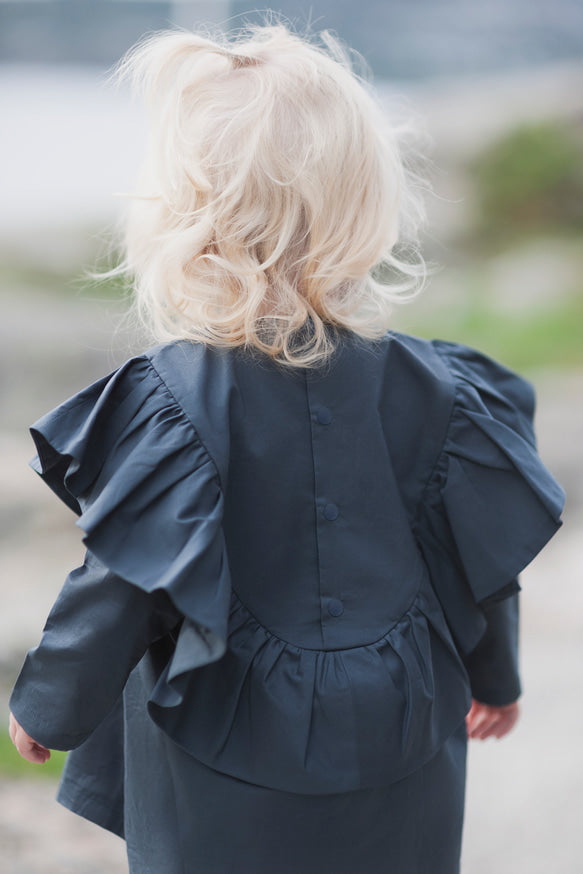 BIG COLLAR DRESS