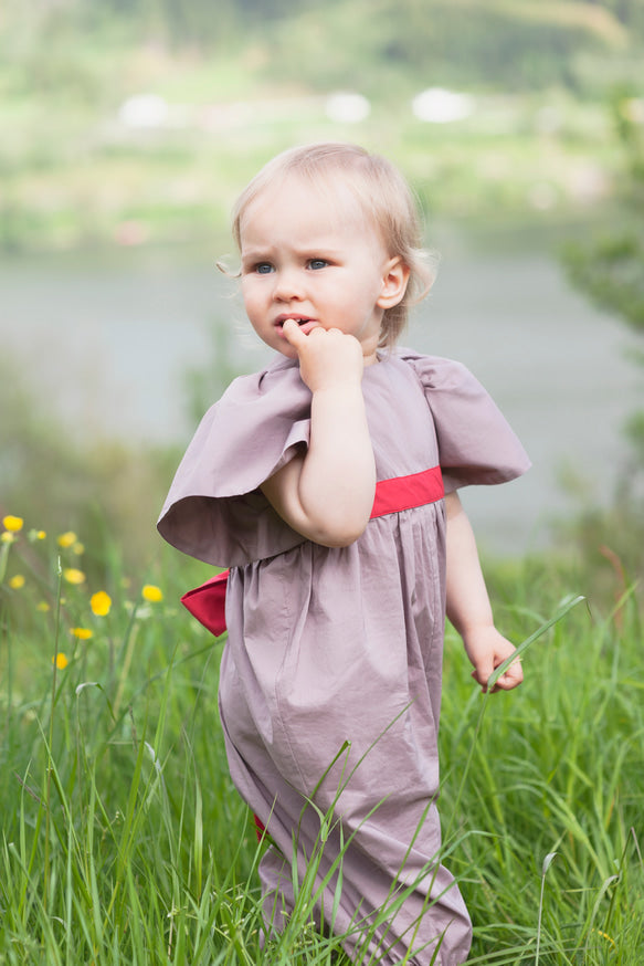 BACK RIBBON JUMPSUIT