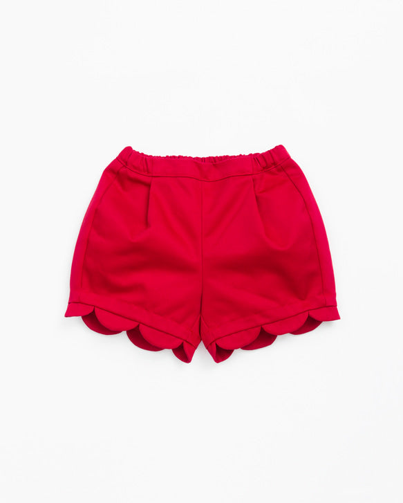 SCALLOPED SHORT PANTS