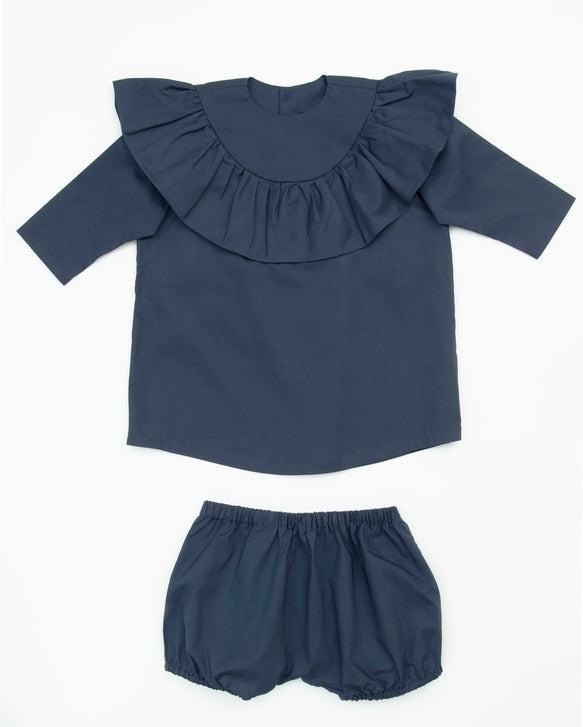 BIG COLLAR DRESS