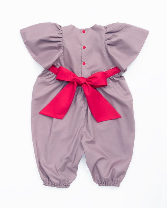 BACK RIBBON JUMPSUIT