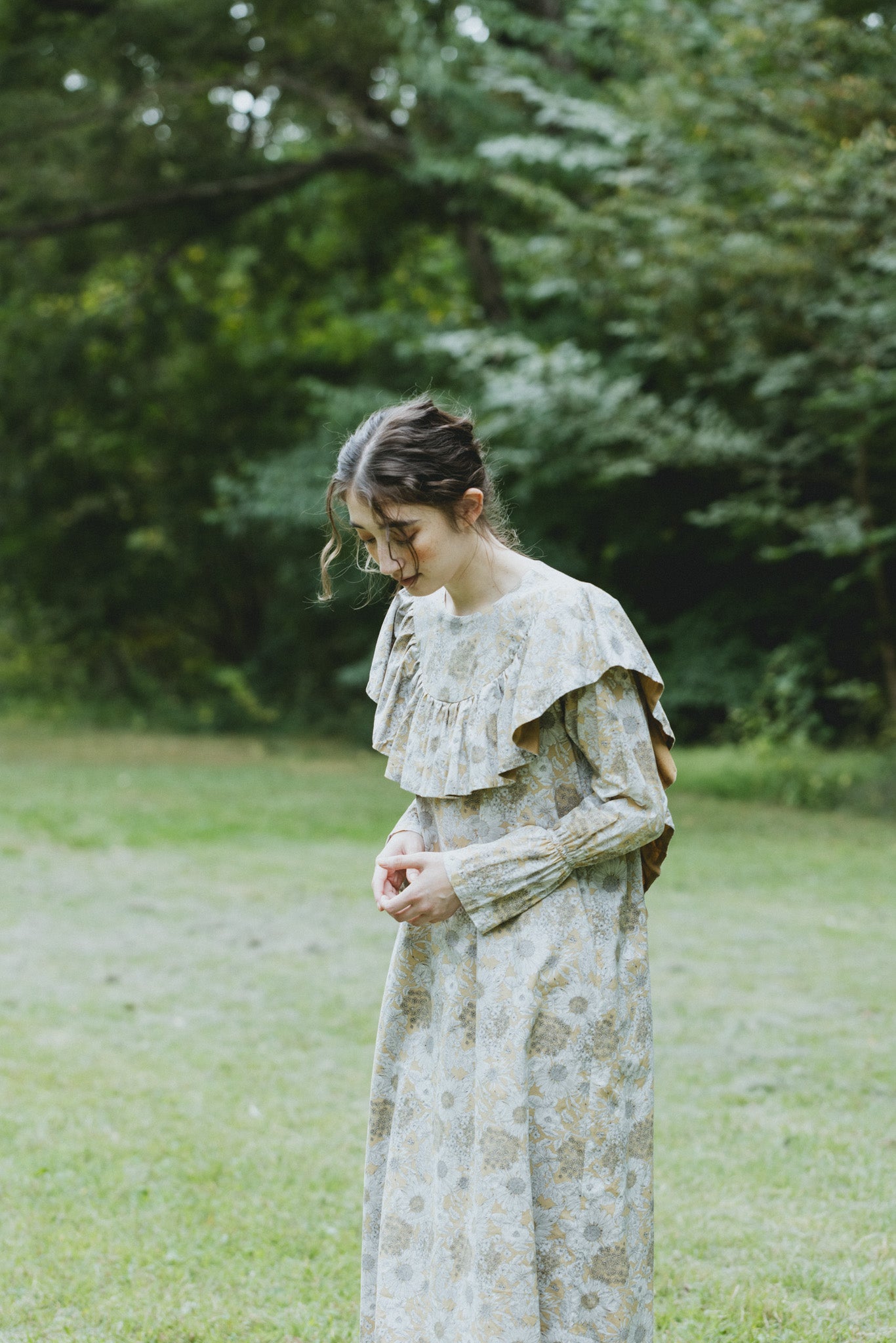 BIG COLLAR DRESS LIBERTY for Adults