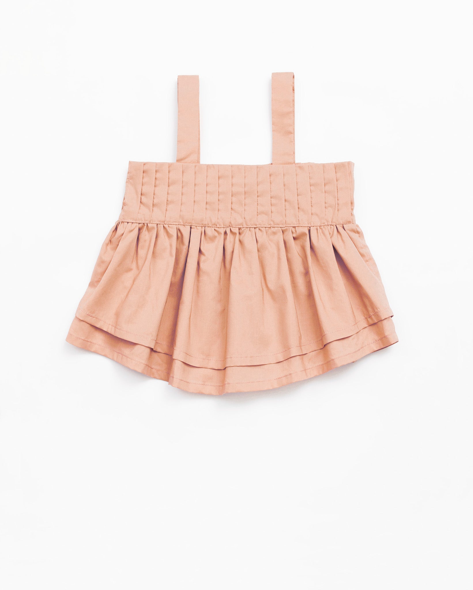 DOUBLE LAYERED SLEEVELESS TOP