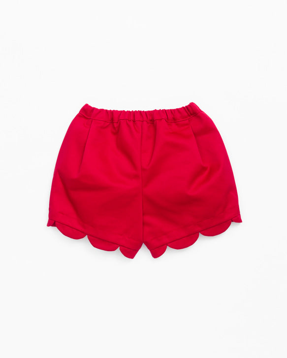 SCALLOPED SHORT PANTS