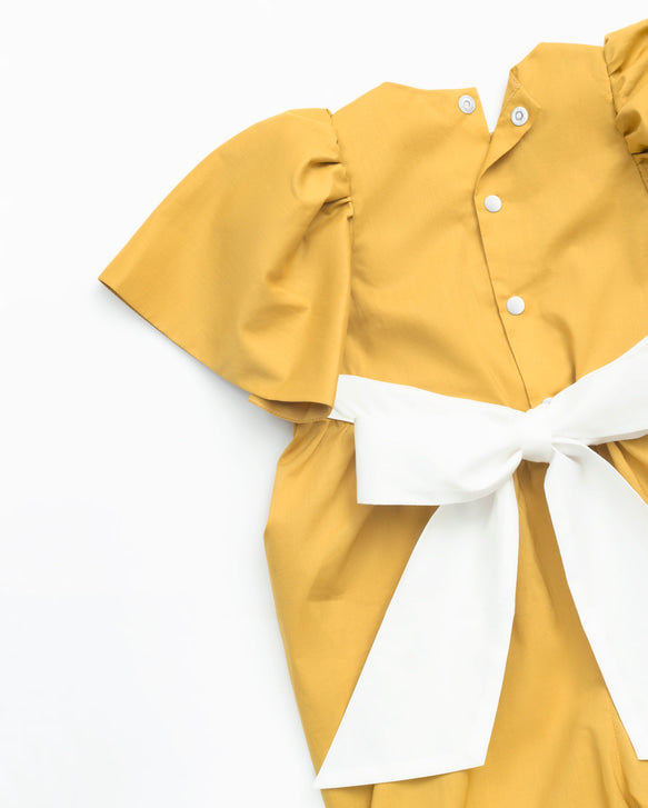 BACK RIBBON JUMPSUIT