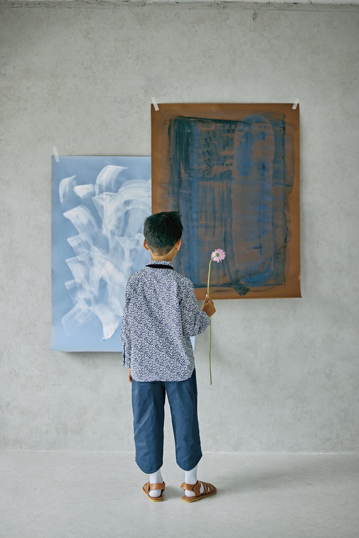 BIG SLEEVE SHIRT LIBERTY for boy