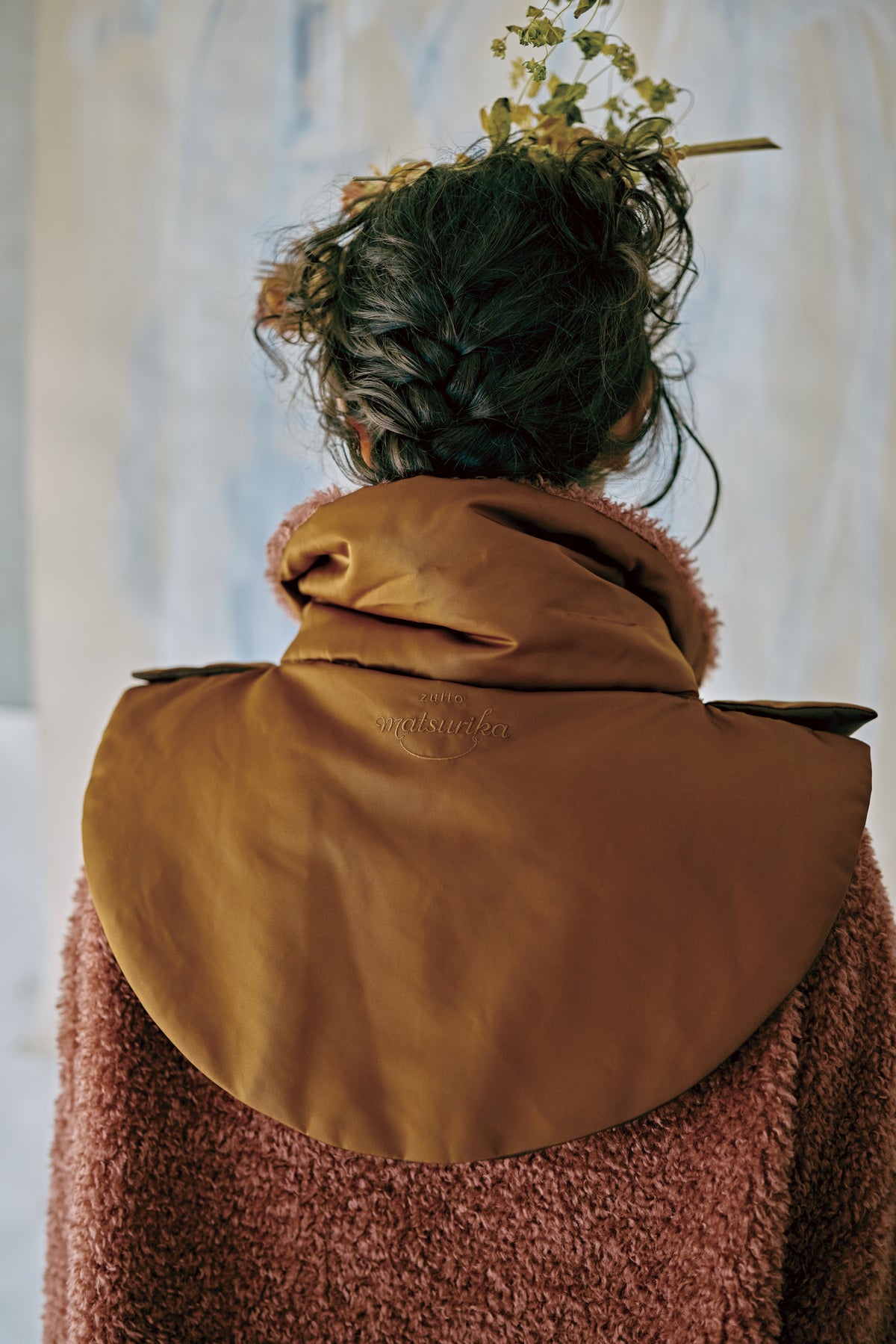 FAUX FUR NECK WARMER