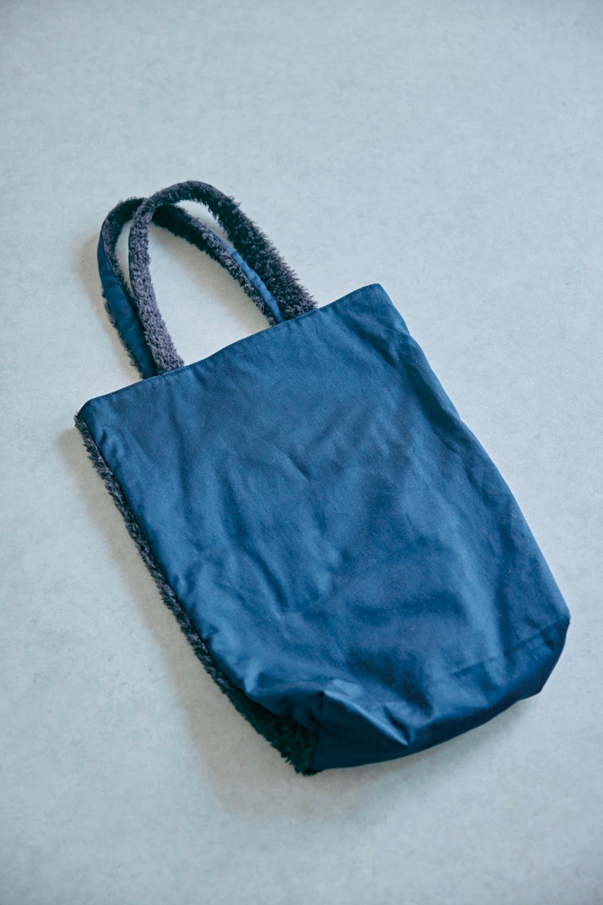 FAUX FUR TOTE BAG