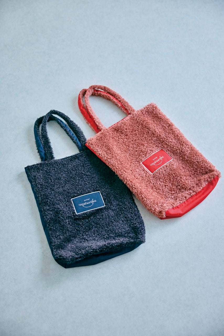 FAUX FUR TOTE BAG