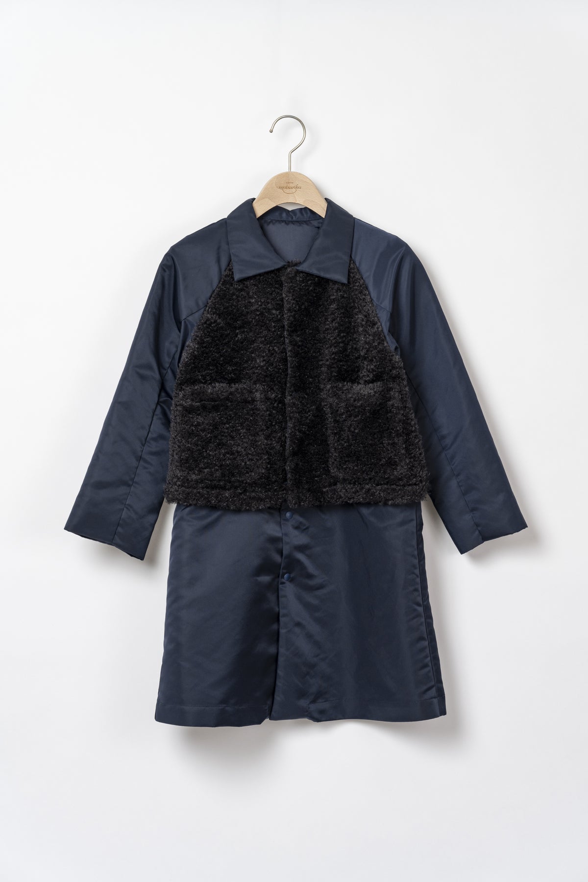 FAUX FUR 3WAY JACKET COAT