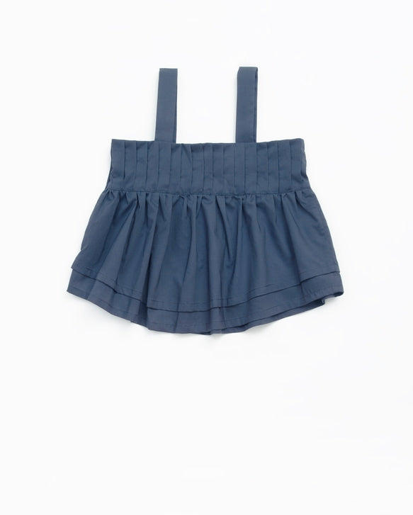 DOUBLE LAYERED SLEEVE TOP