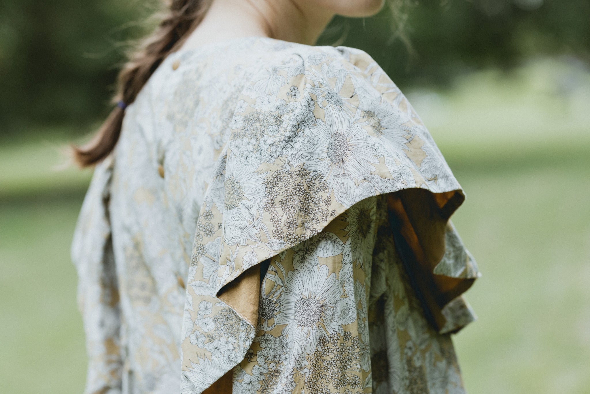 BIG COLLAR DRESS LIBERTY for Adults