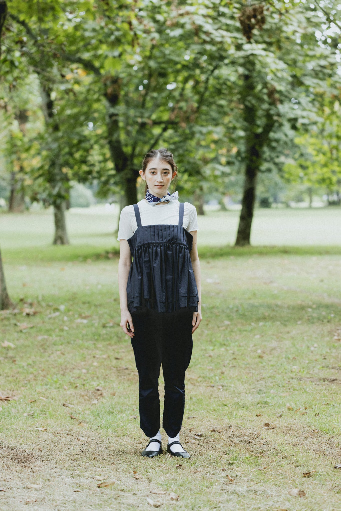 DOUBLE LAYERED SLEEVE TOP for Adults　