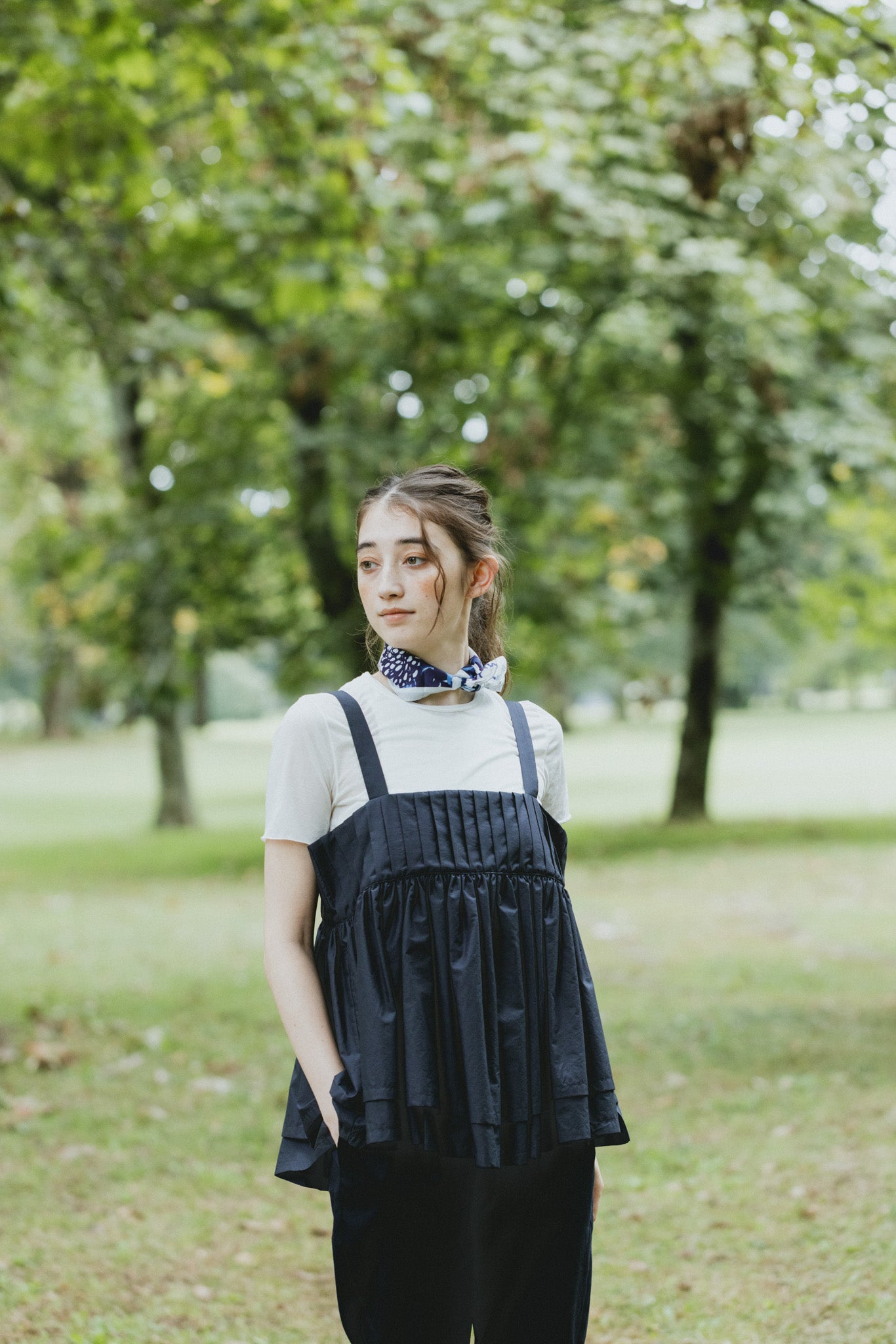 DOUBLE LAYERED SLEEVELESS TOP for Adults