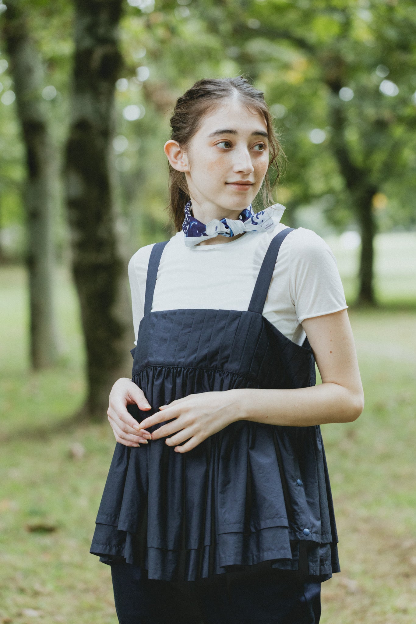 DOUBLE LAYERED SLEEVELESS TOP for Adults